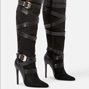 Geraldine Strappy Stiletto Boot